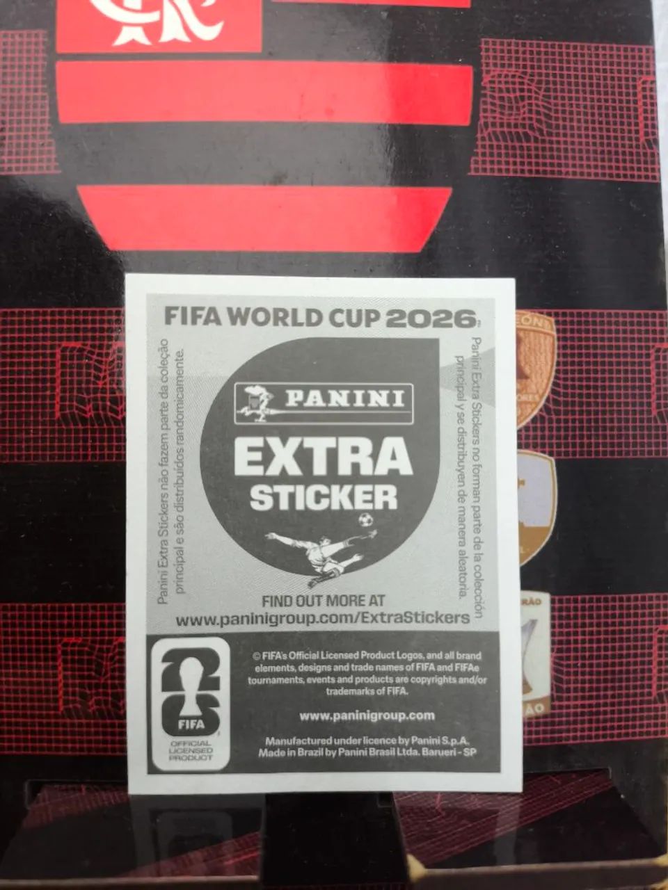 Figurinha Extra Legend Bronze Haaland Copa 2026 Panini - Foto 2