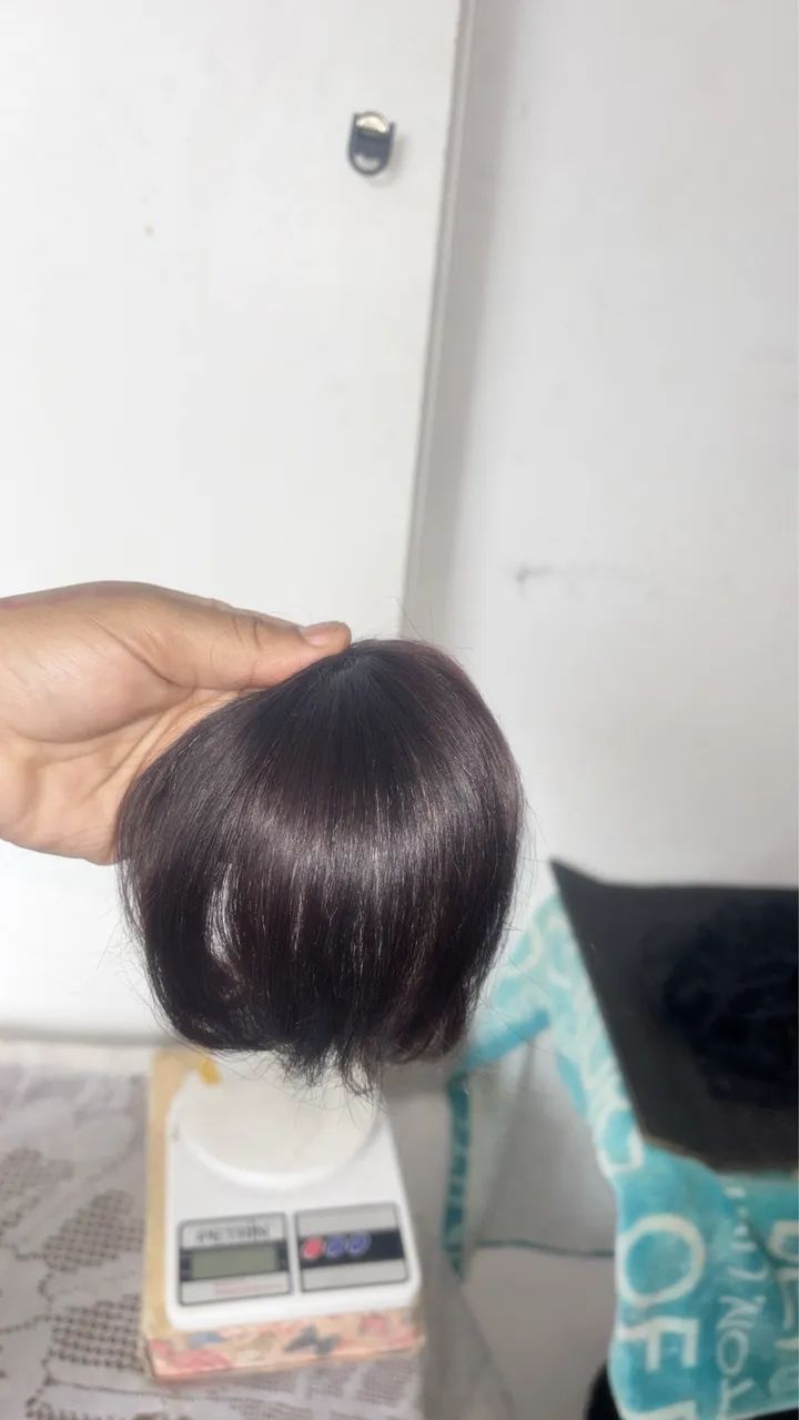 Franjas de cabelo 100% humano  - Foto 3