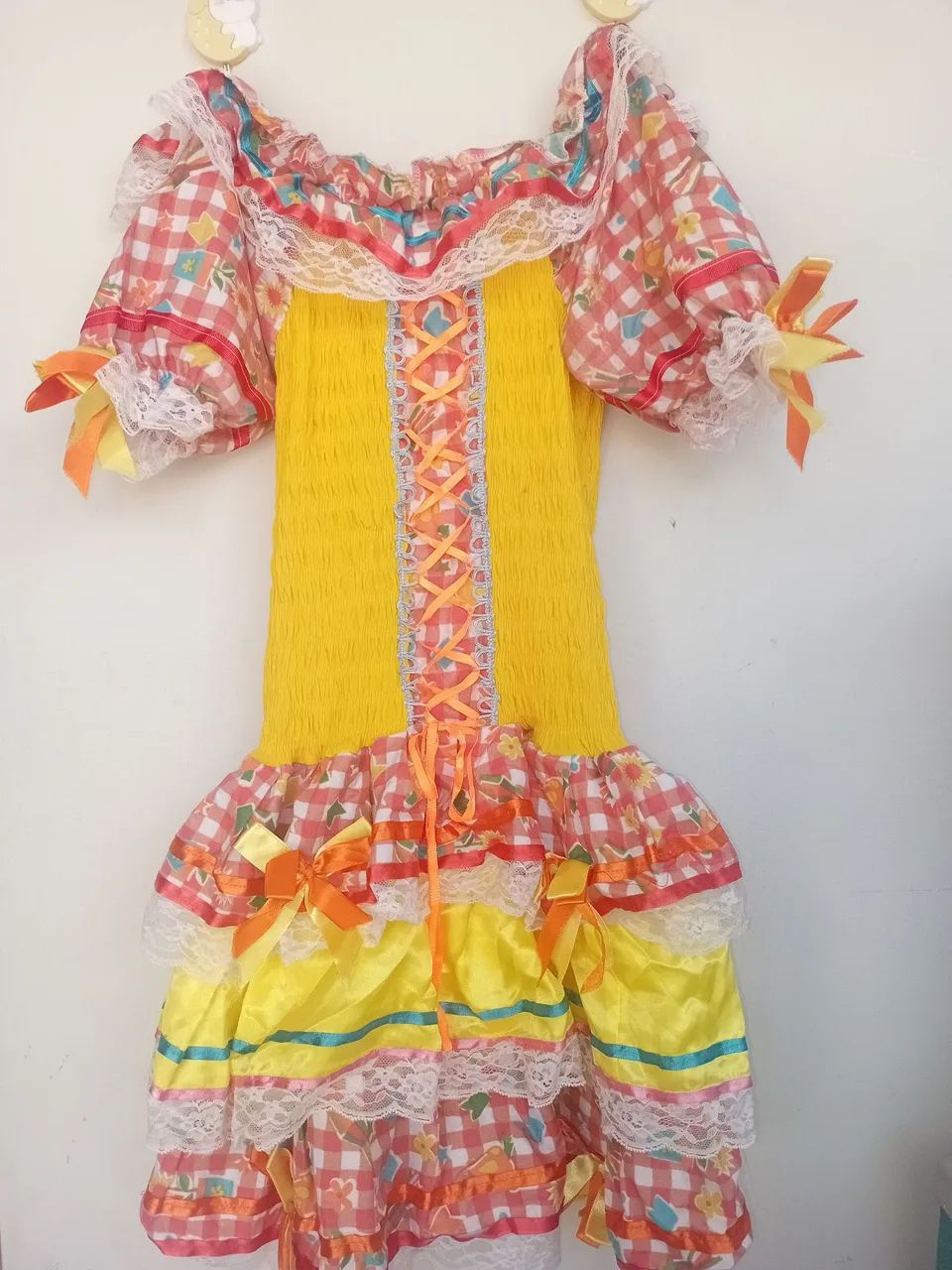 Vestido Junino Infantil 