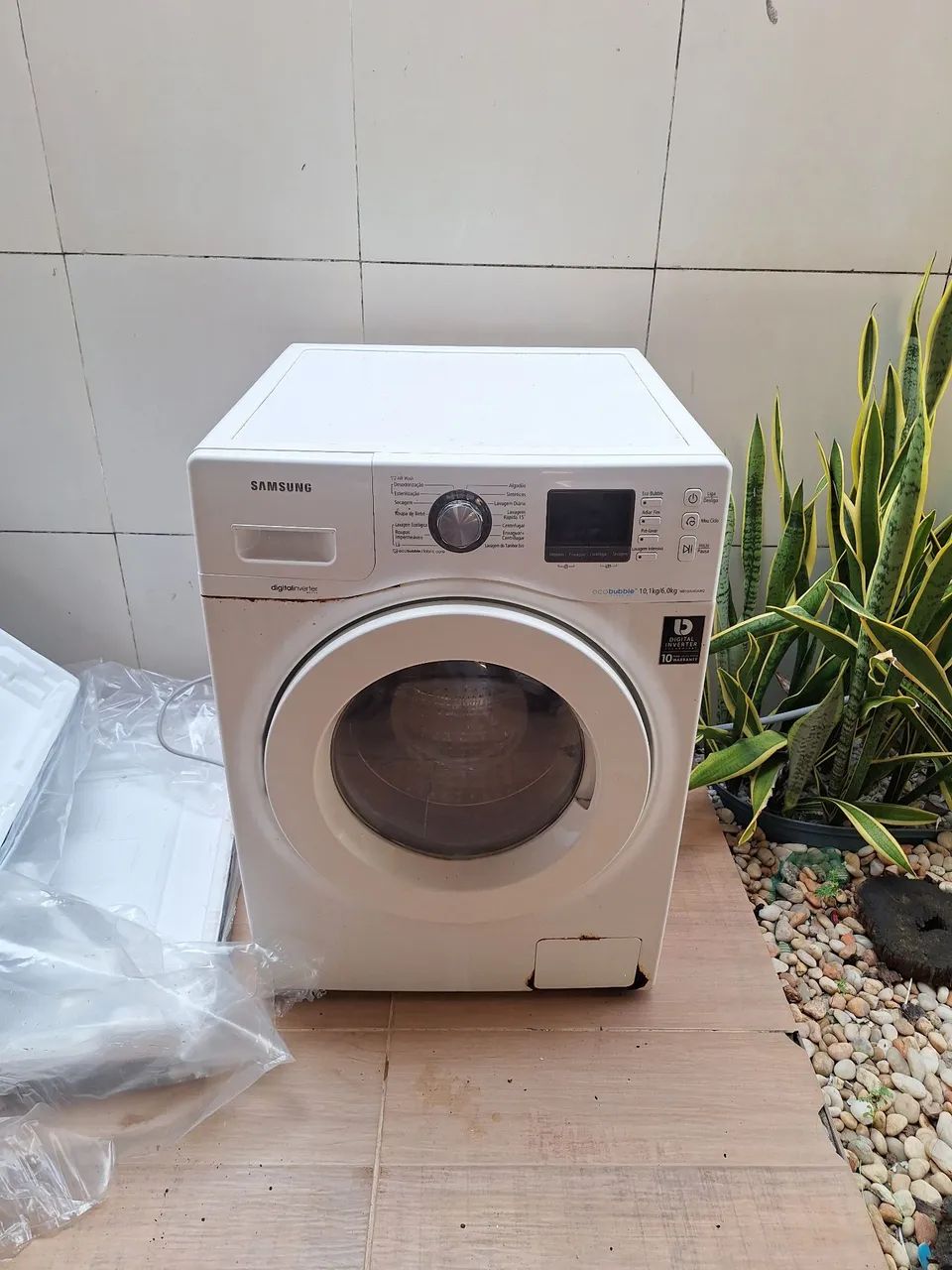 Lava e seca Samsung ecobubble 