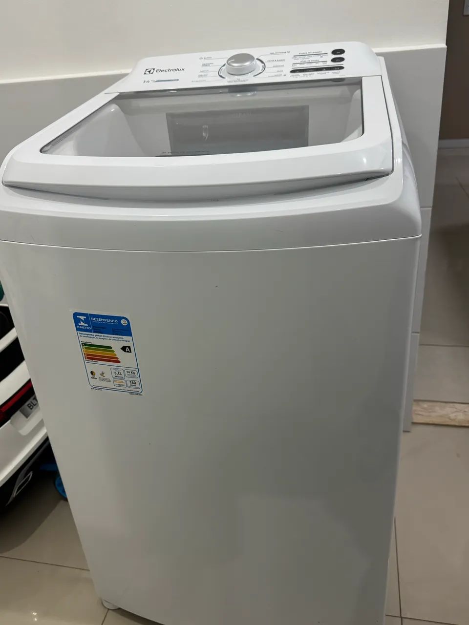 Máquina de Lavar Electrolux 14kg Branca Essential Care com Cesto Inox e Jet&Clean - Foto 6