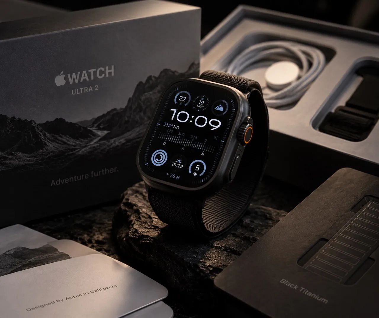 Apple New Watch Ultra 2 Black 49mm GPS + Celular esim