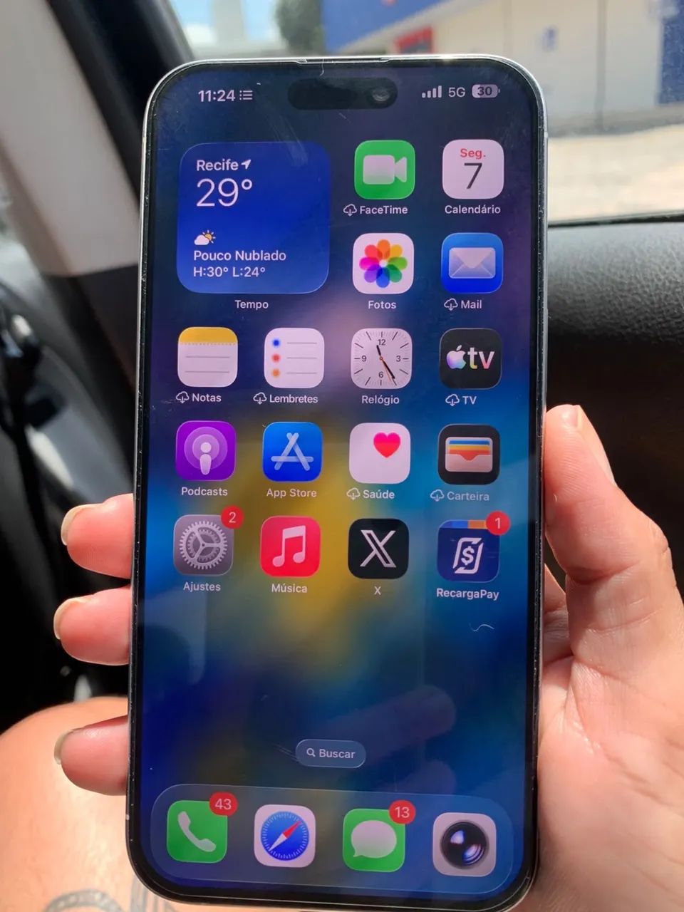 iphone 15 pro Max 256Gb Branco - Foto 3