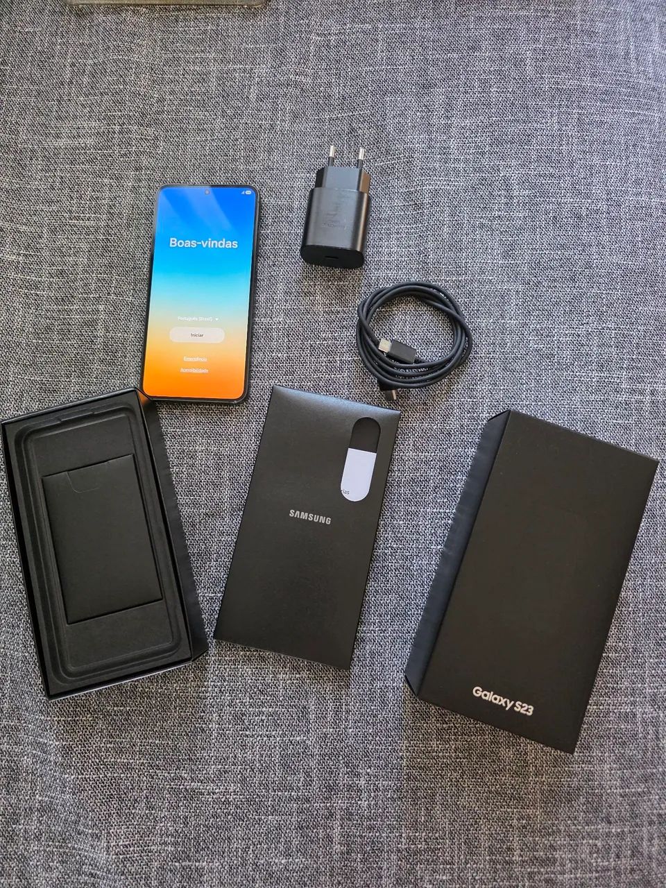Galaxy 23 256 GB  Impecável  com Caixa e Nota Fiscal Preto