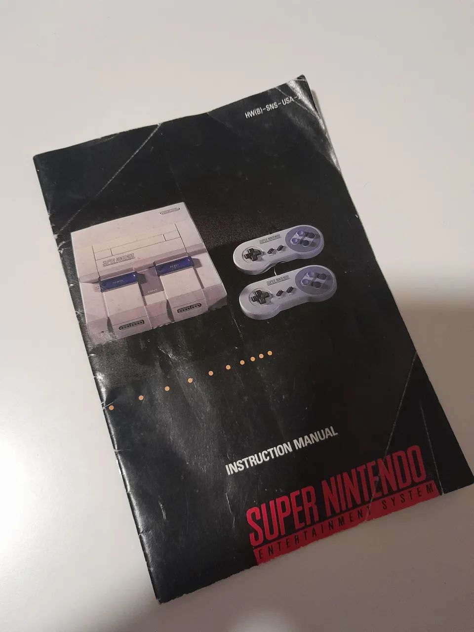 Manual super nintendo original 
