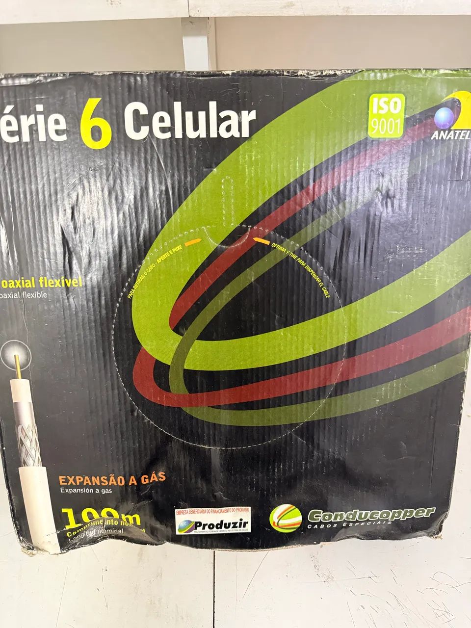 CABO COAXIAL SÉRIE 6  100 M  - Foto 2