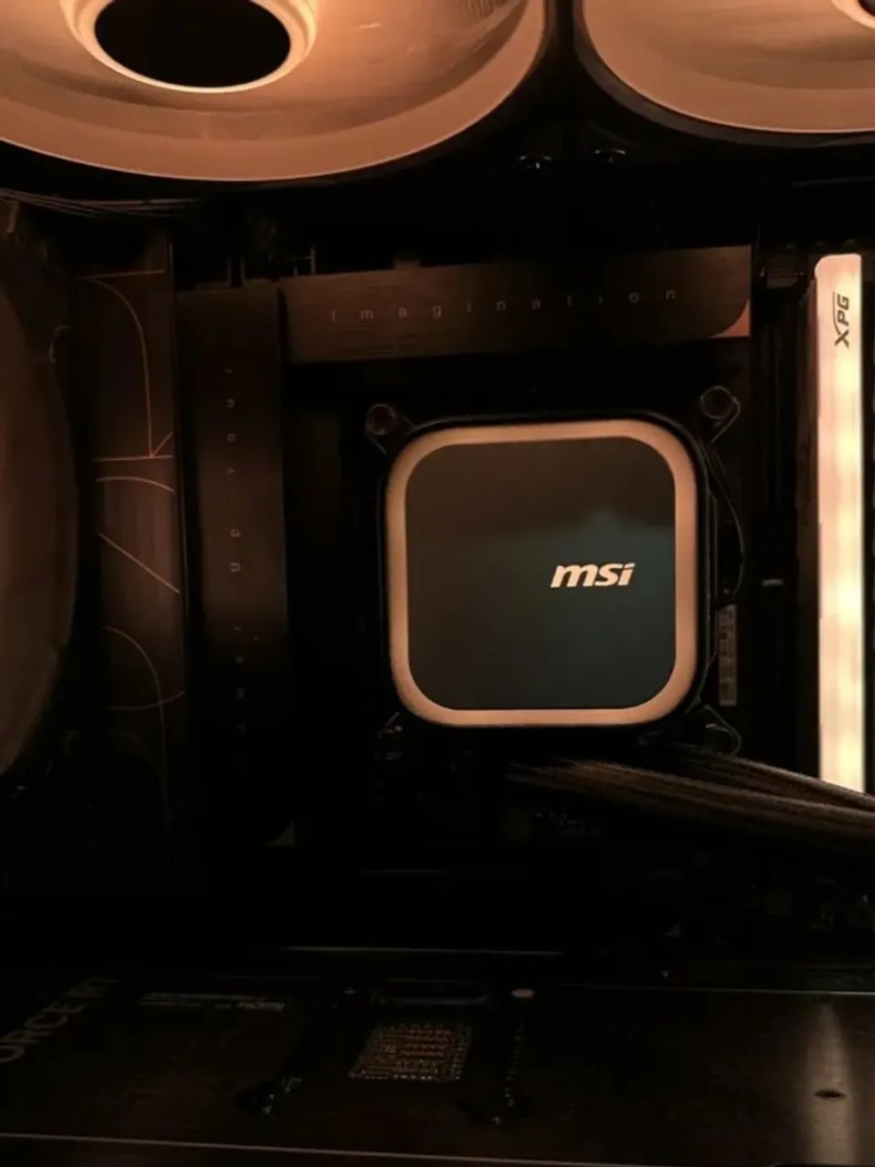 Water Cooler MSI MAG com 3 Fans | 360mm + ARGB GEN2 - Foto 3