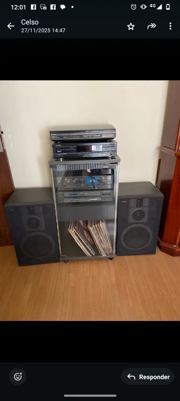  Conjunto SOM technics raridade ( COLECIONADOR)