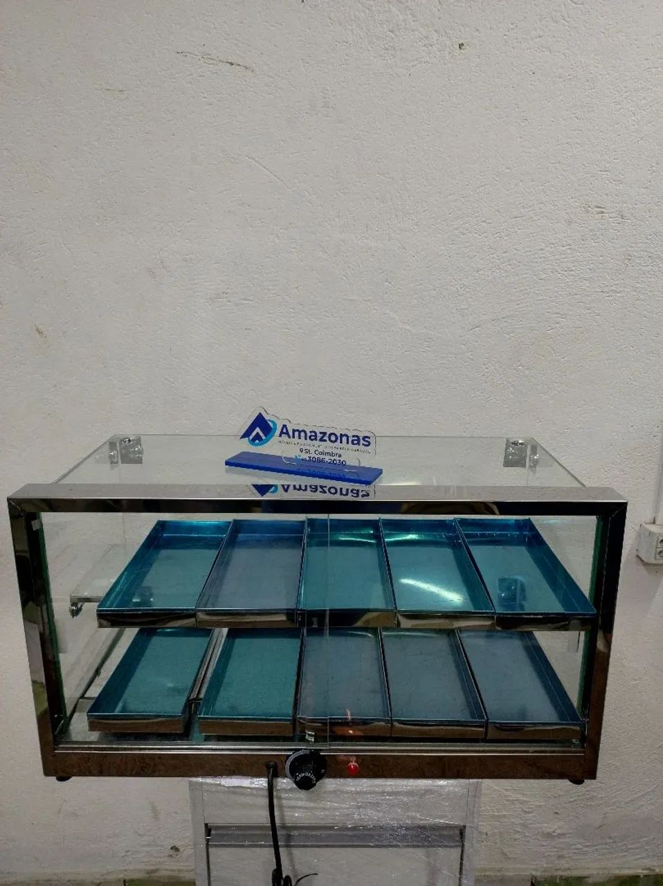Estufa para Salgados - 10 Bandejas 