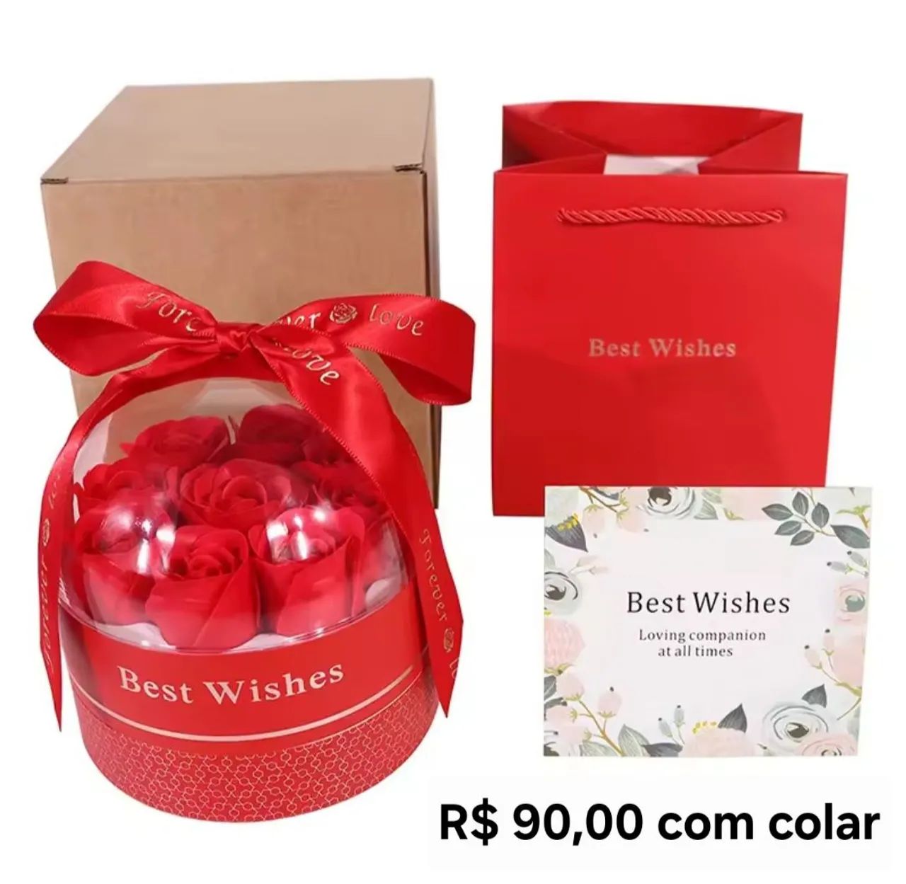 Presente - caixa com colar - Foto 5