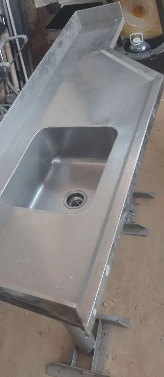 Pia aço inox 
