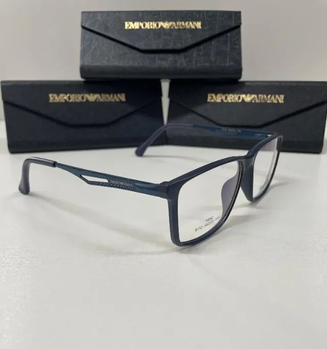 Armação Empório Armani light blue resistente e confortável nova - Foto 2