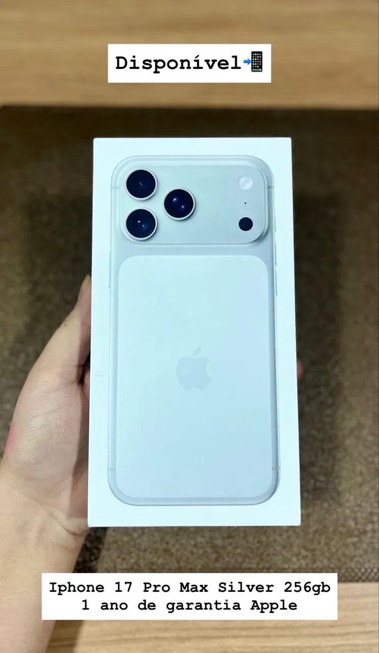 Iphone 17 Pro Max 256gb Silves lacrado - Foto 2