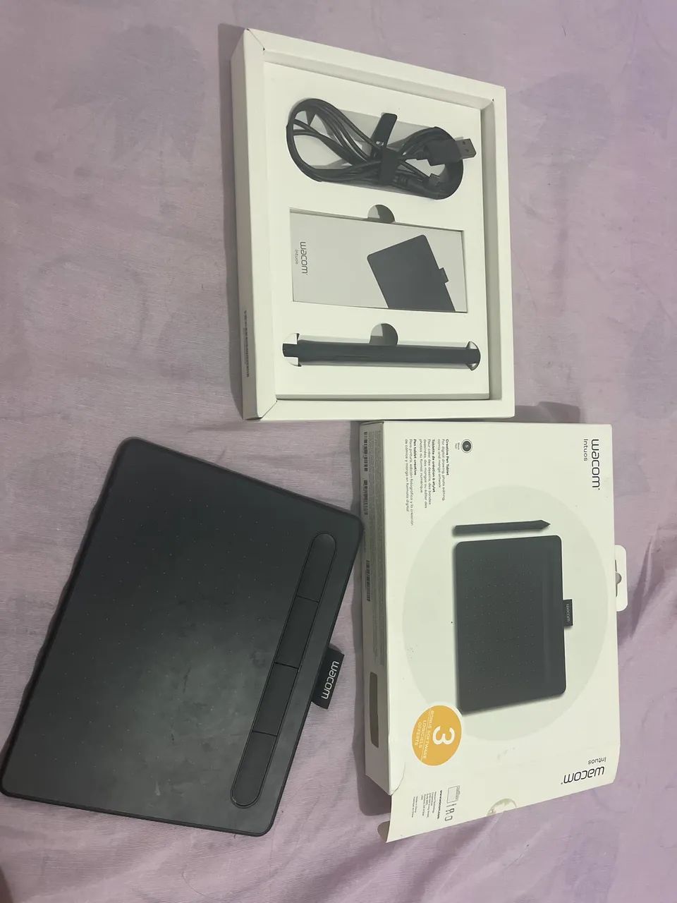 Mesa Digitalizadora Wacom Intuos CTL4100, Pequena, Preto - Seminova