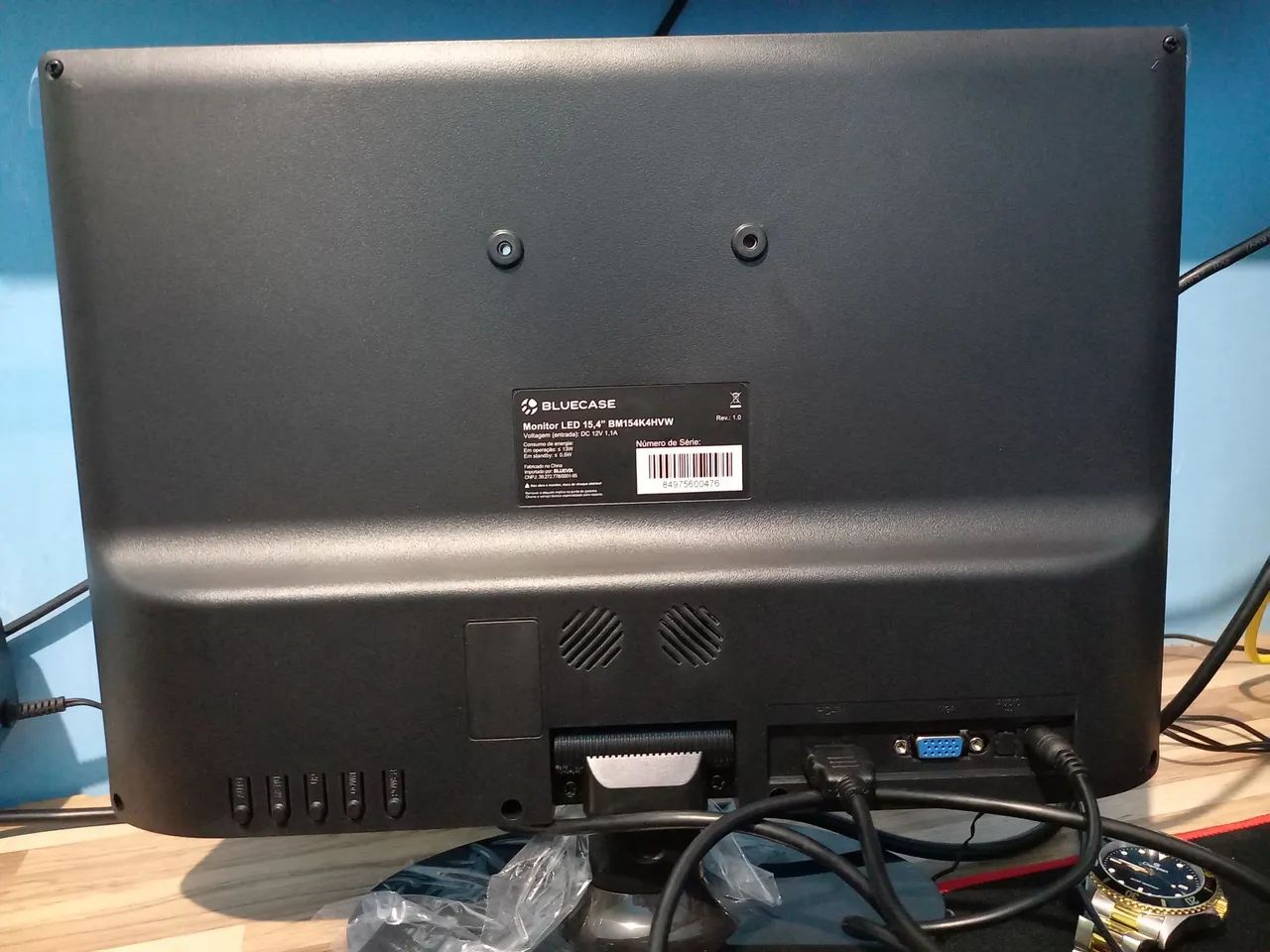 MONITOR BLUECASE 60HZ NOVO NO PLÁSTICO  - Foto 4