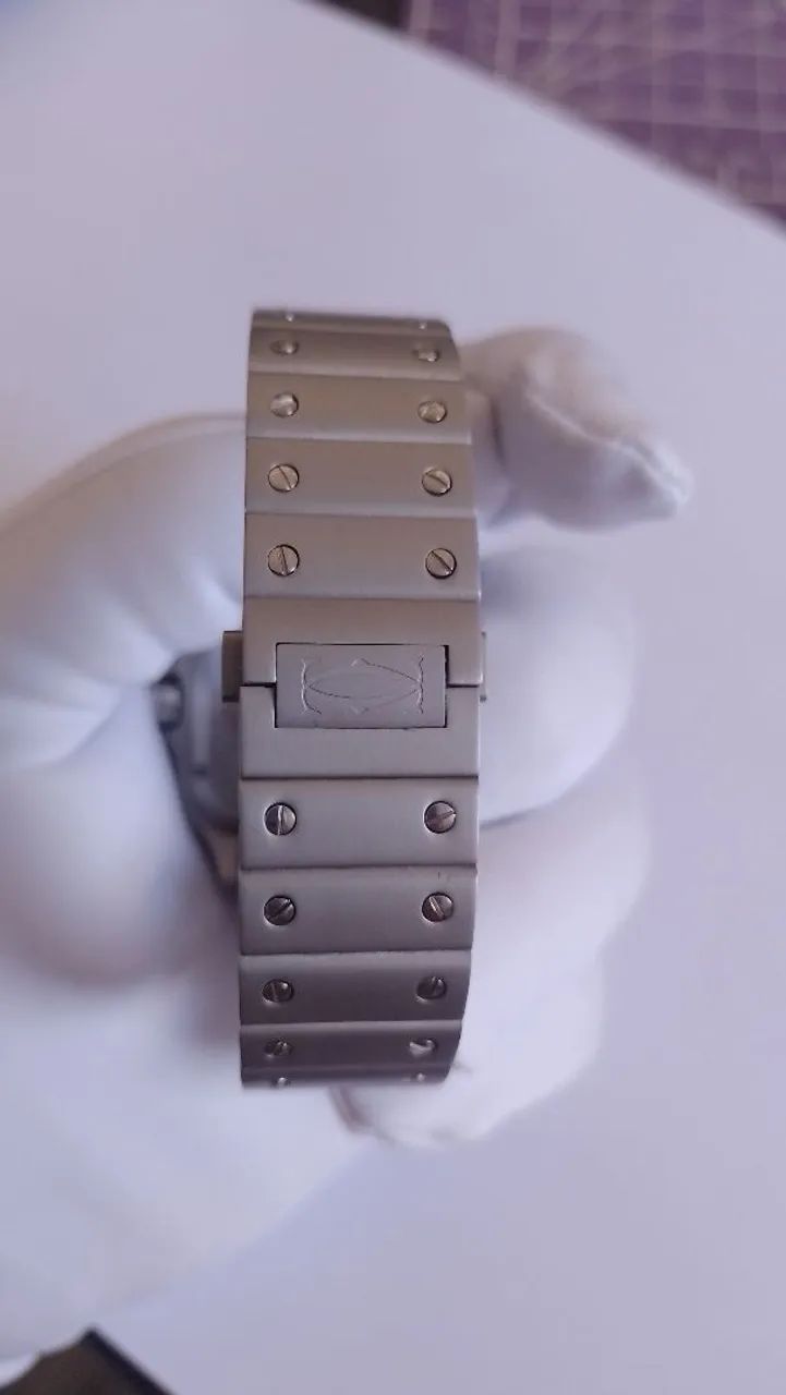 Cartier Santos Titanium automático ( linha Clone ) - Foto 3