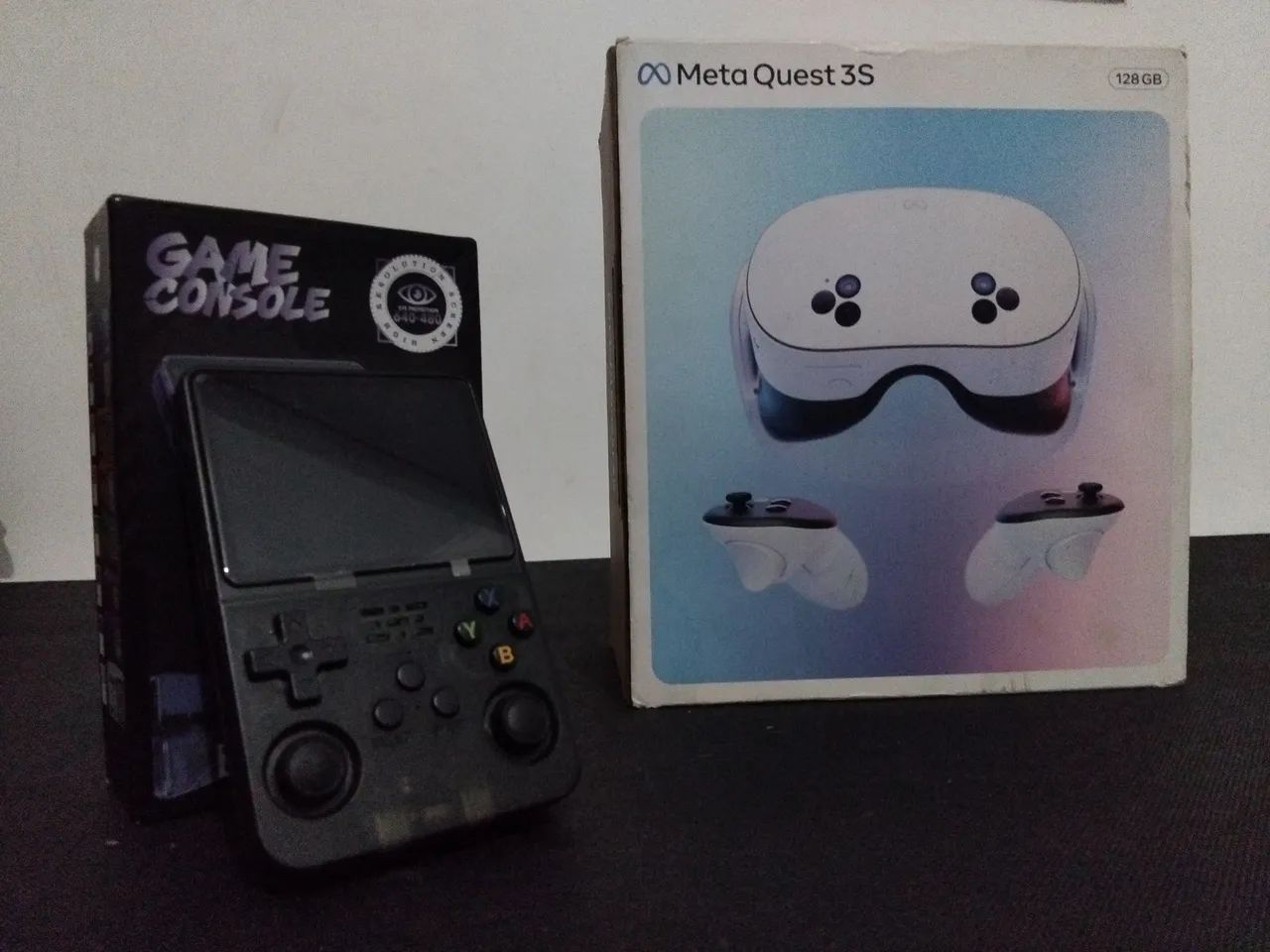Meta Quest 3s-Realidade Virtual com R36S de brinde!!