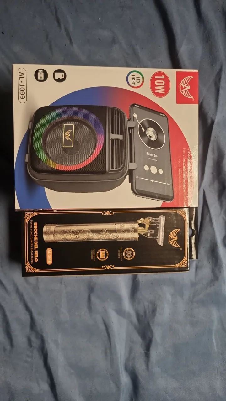 caixa de som portatil 10w