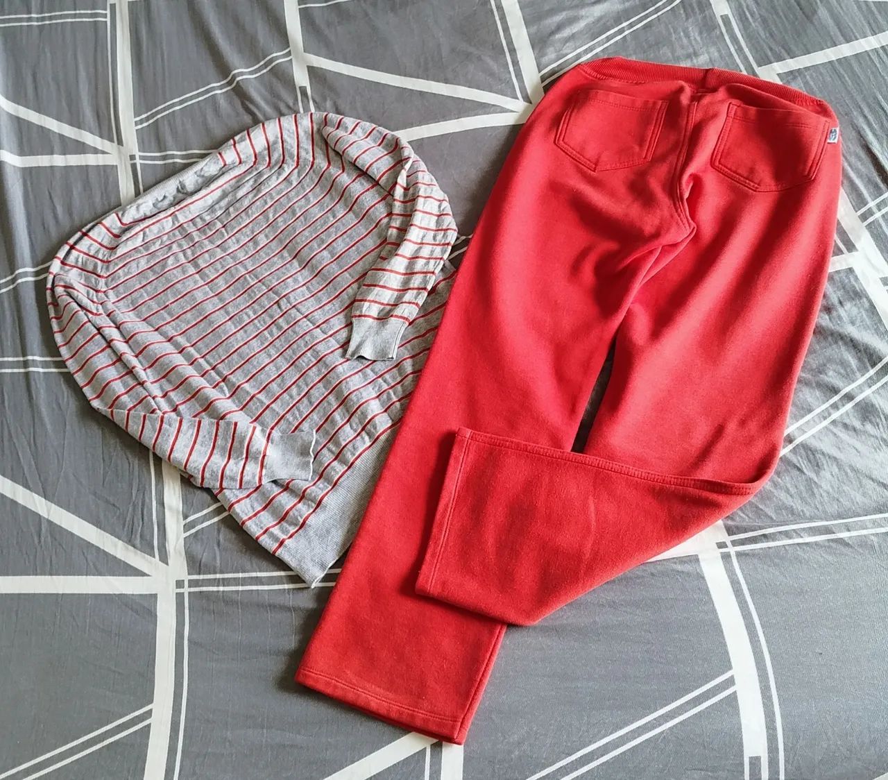 Conjunto Hering blusa e calça moletom - P - Foto 3