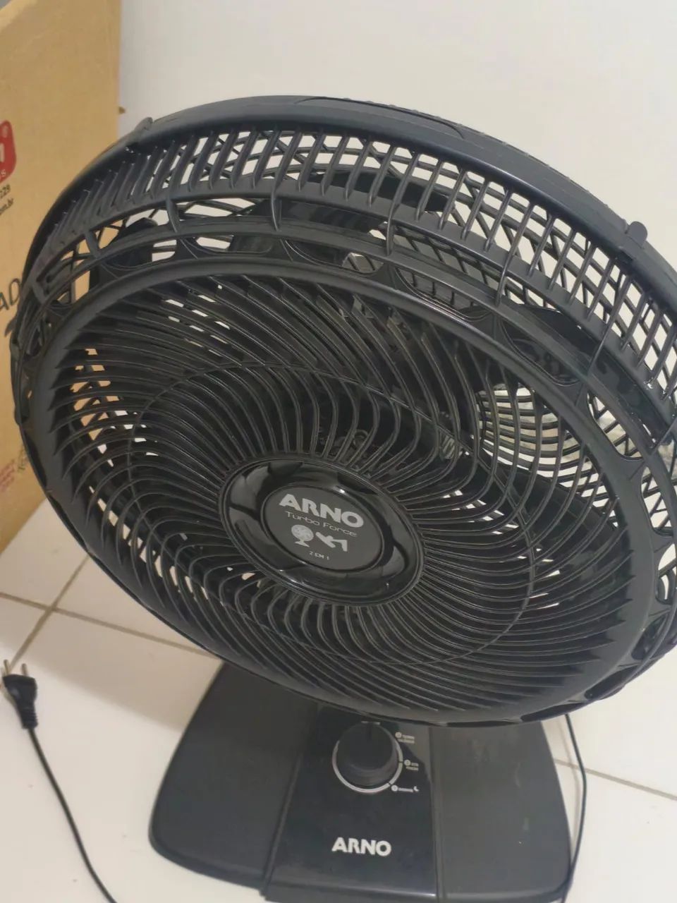 Ventilador ARNO com defeito