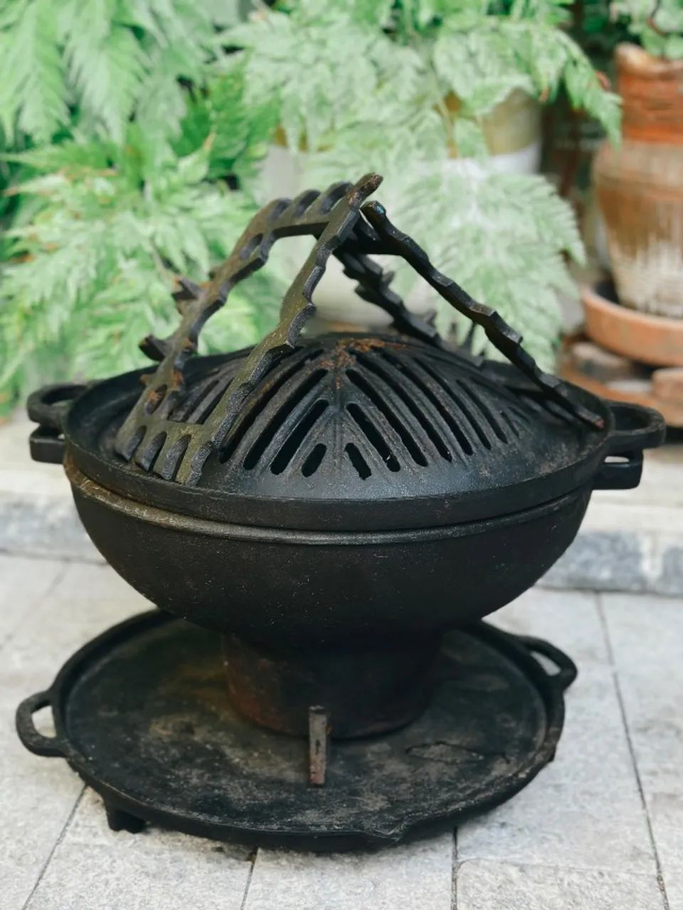 Churrasqueira + Chapa (Gengiskan) de Ferro  - Foto 4