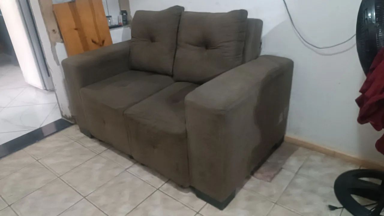 Sofá retrátil 2 lugares 