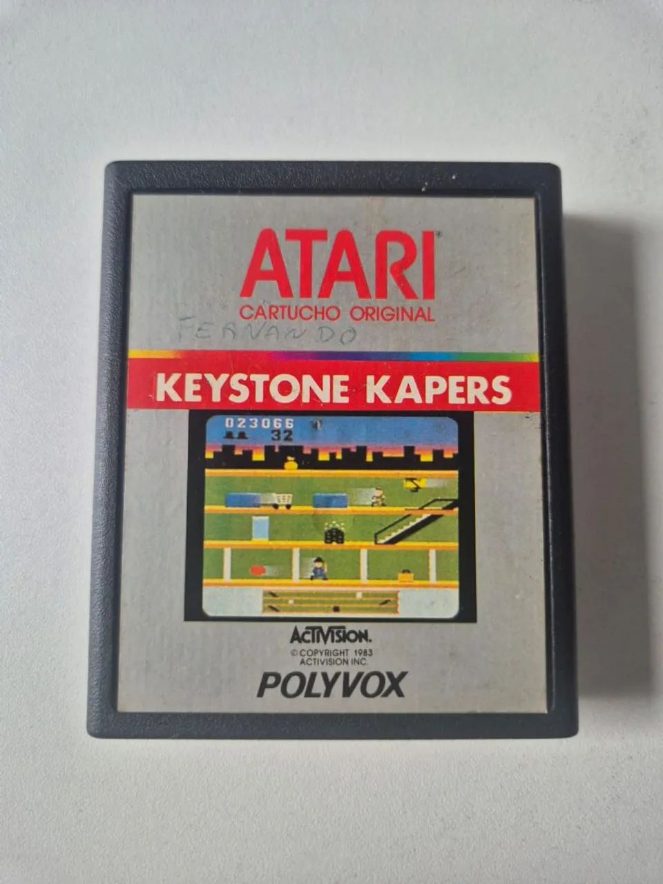  Keystone Kapers Atari Polyvox original 