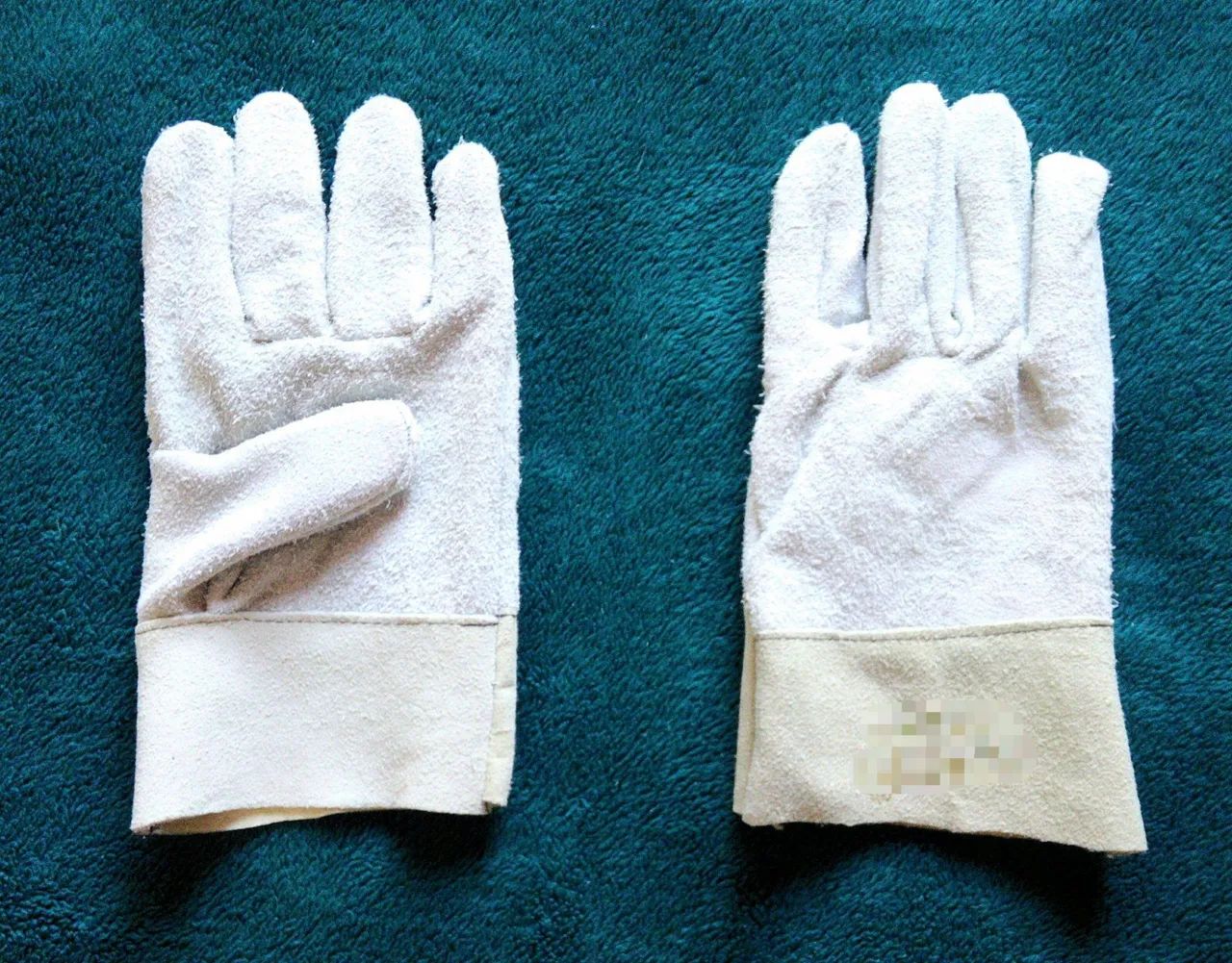 Luvas mistas de Couro vaqueta e raspa para Trabalho - Foto 5