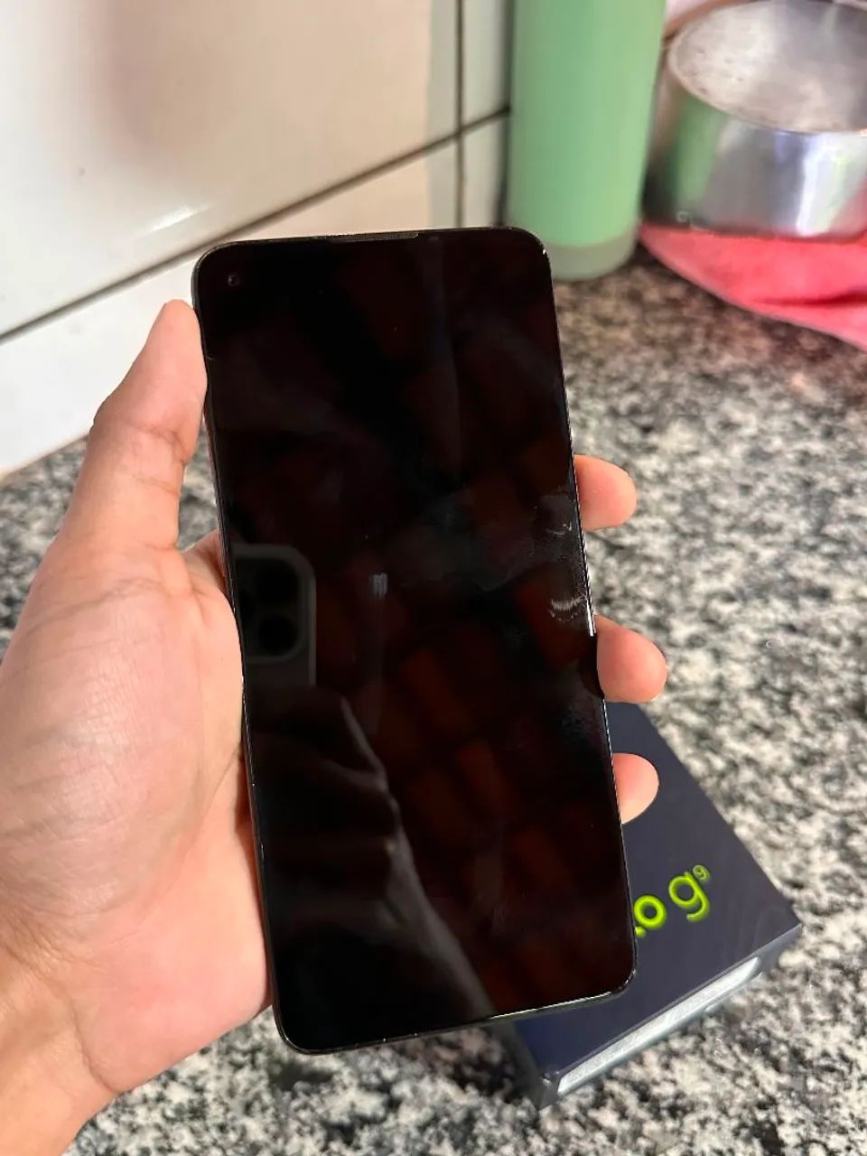 Celular Moto G9 Plus, cor Rose, 128 gb 4 ram - Foto 4