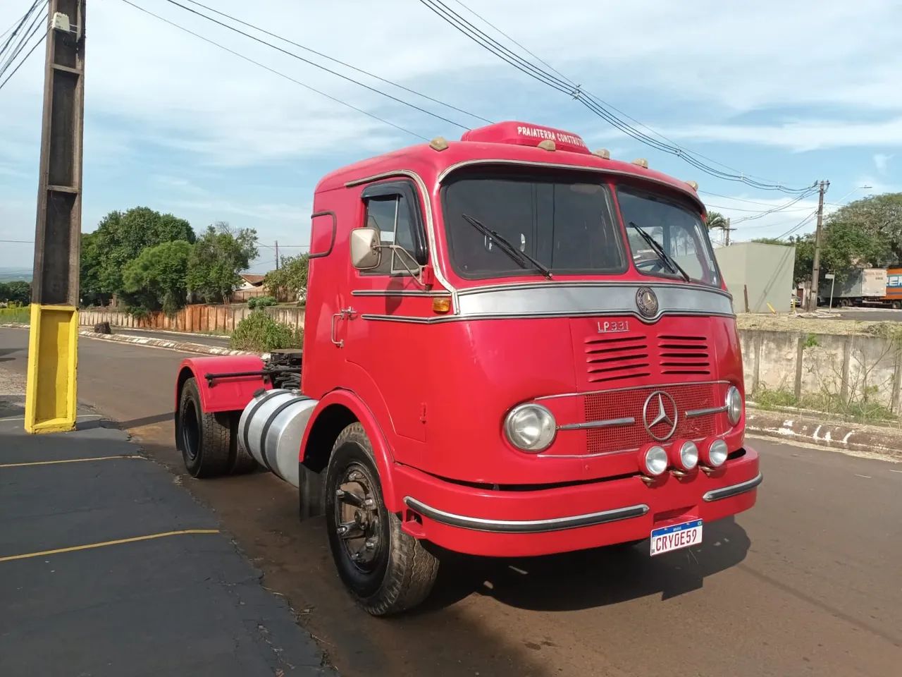 Caminhão Mercedes-Benz LP 321 Cara Chata 1966  - Foto 2
