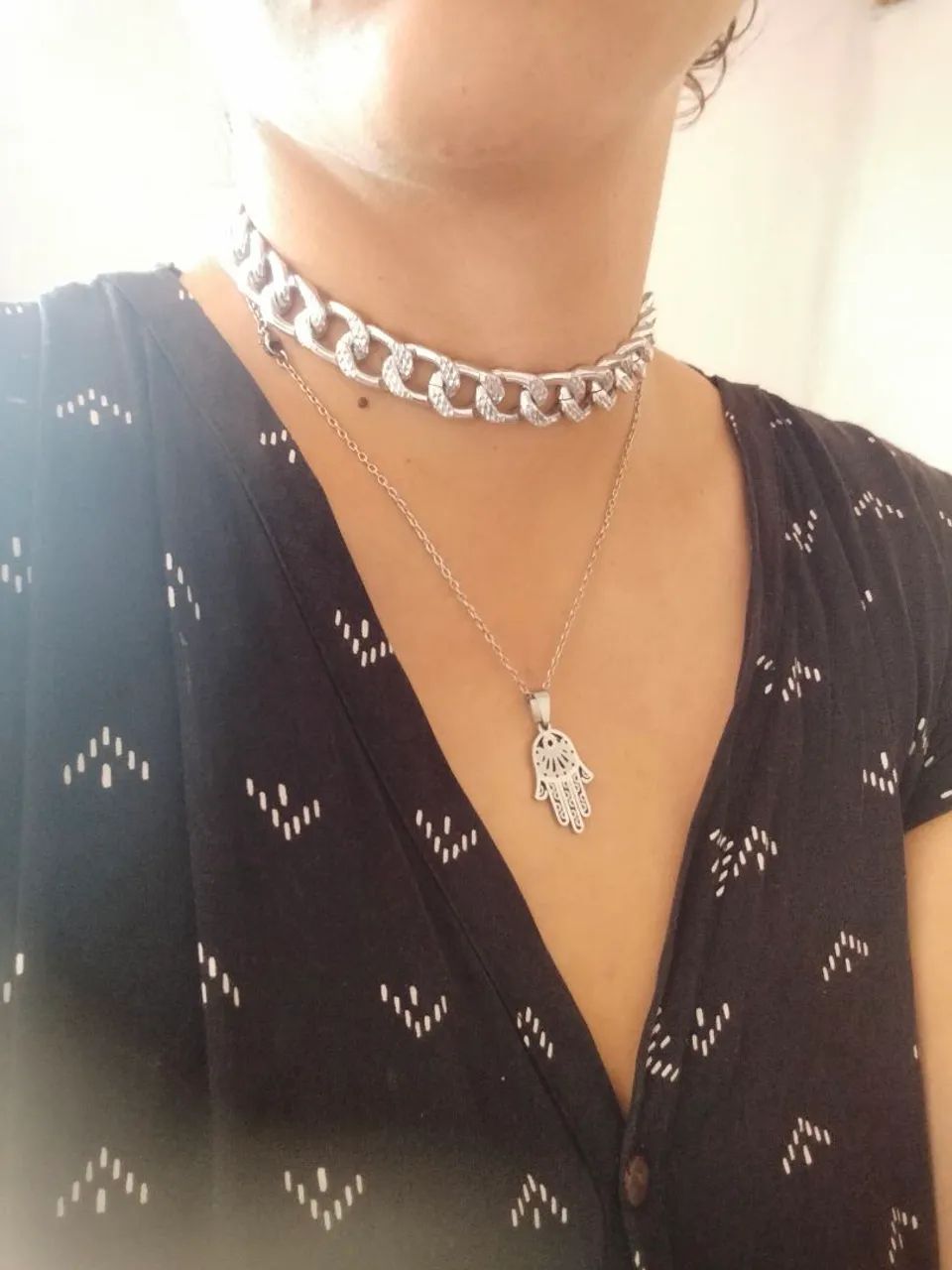 Kit acessórios Relógio + bracelete + gargantilha - Foto 5