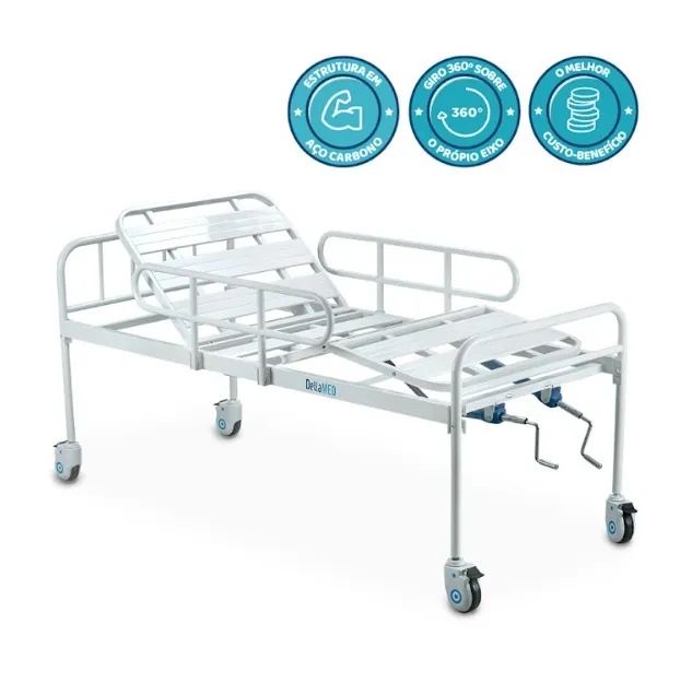 Cama Hospitalar manual  - Foto 2