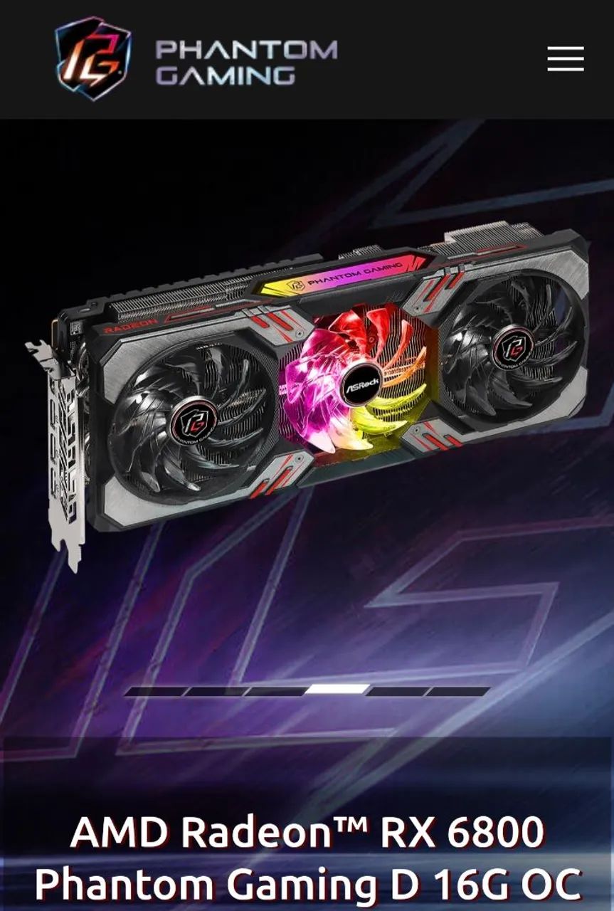 Plca de vídeo RX6800 - Foto 2