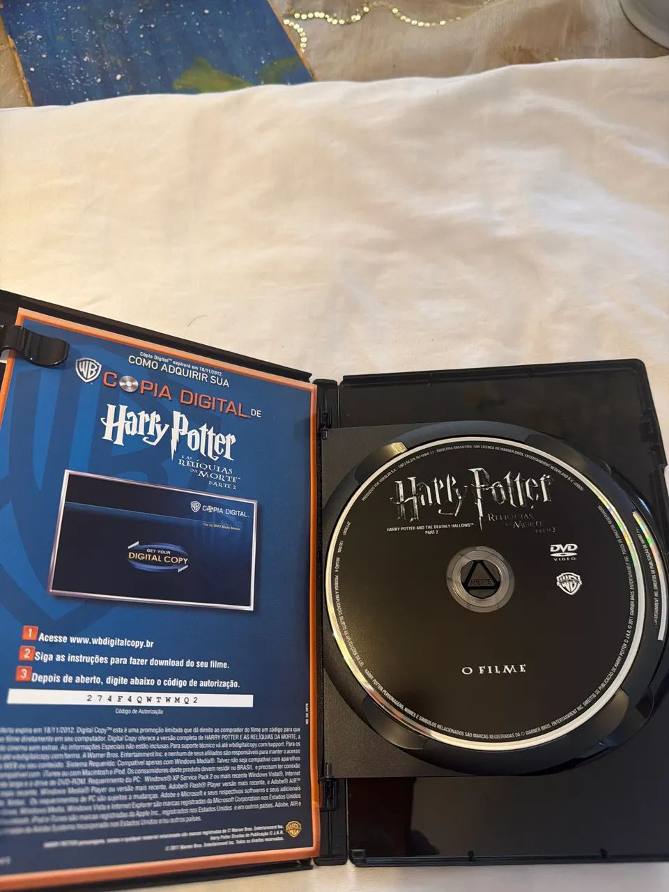 Harry Potter-DVD-Reliquias da Morte  - Foto 2