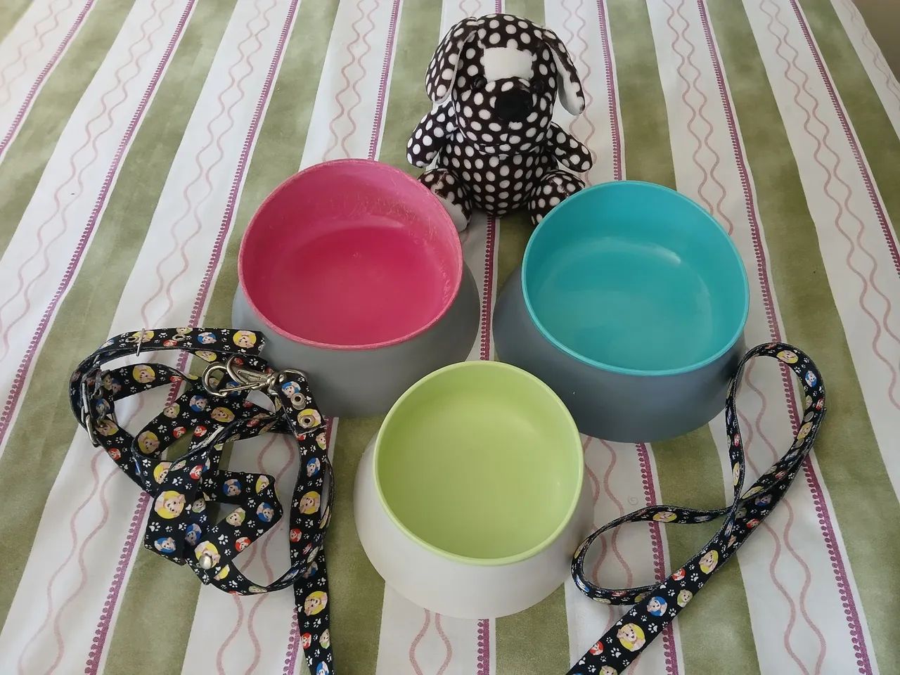 Comedouro e bebedouro