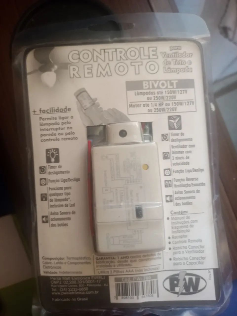 Controle remoto  - Foto 2
