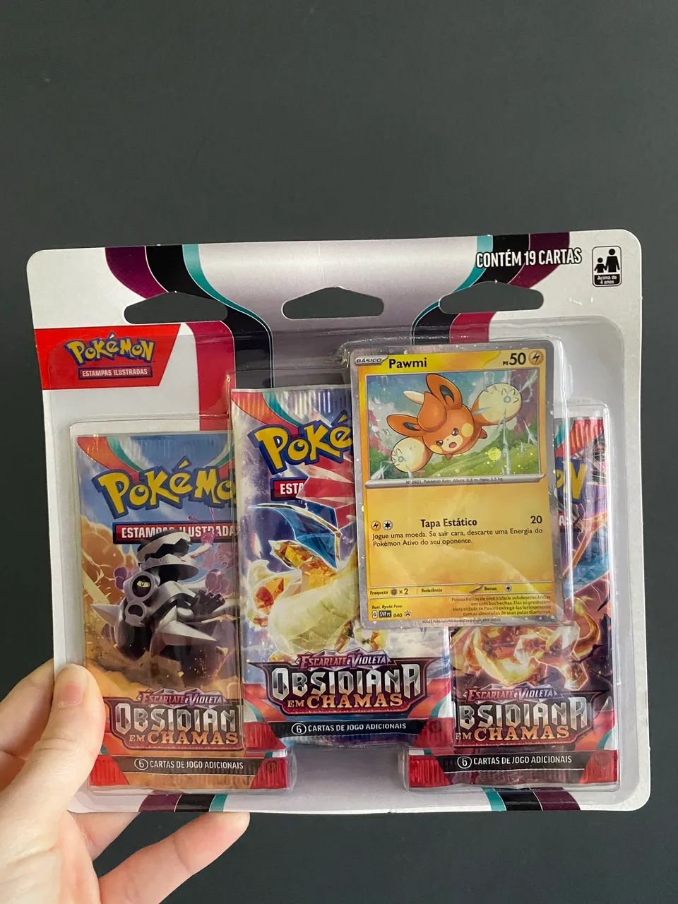 Triplepack obsidiana em chamas 