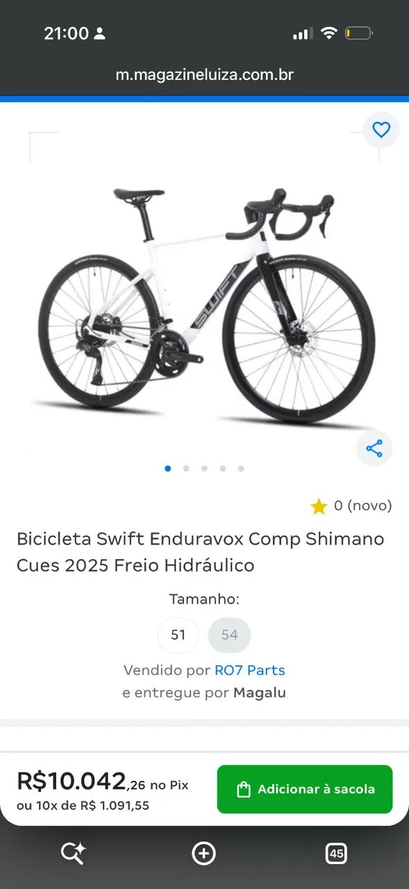 Bicicleta Swift Enduravox TAM 54 - Foto 2