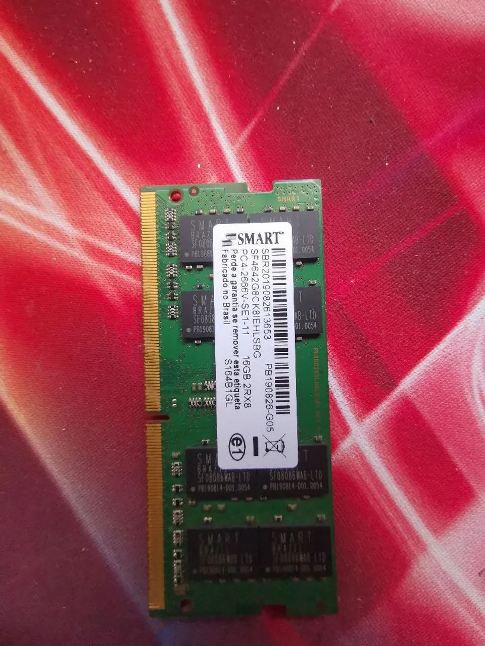 16 gigas notebook ddr4