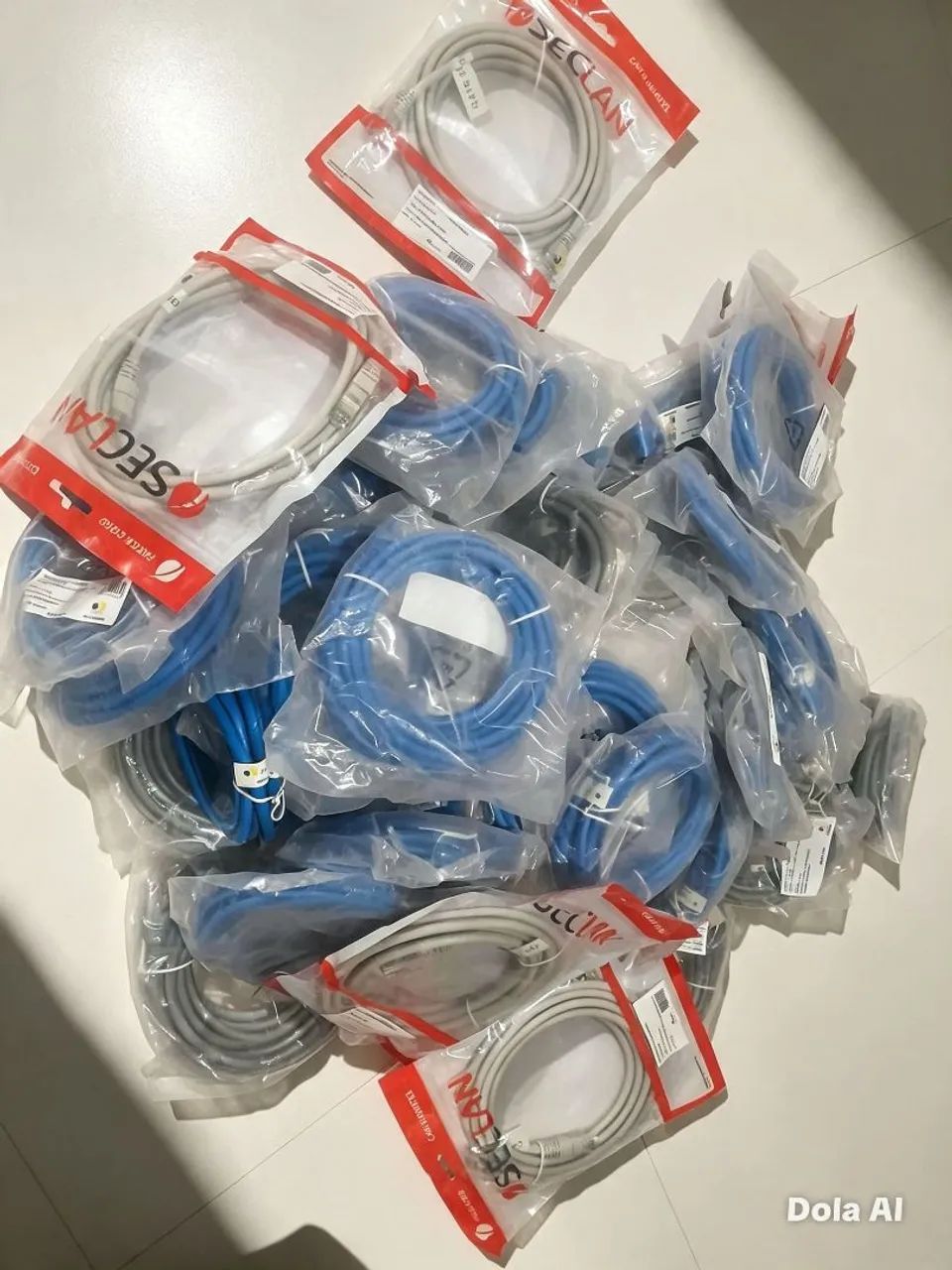 Cabo cat6 e 54 pach cord 2,5 cat6 - Foto 3