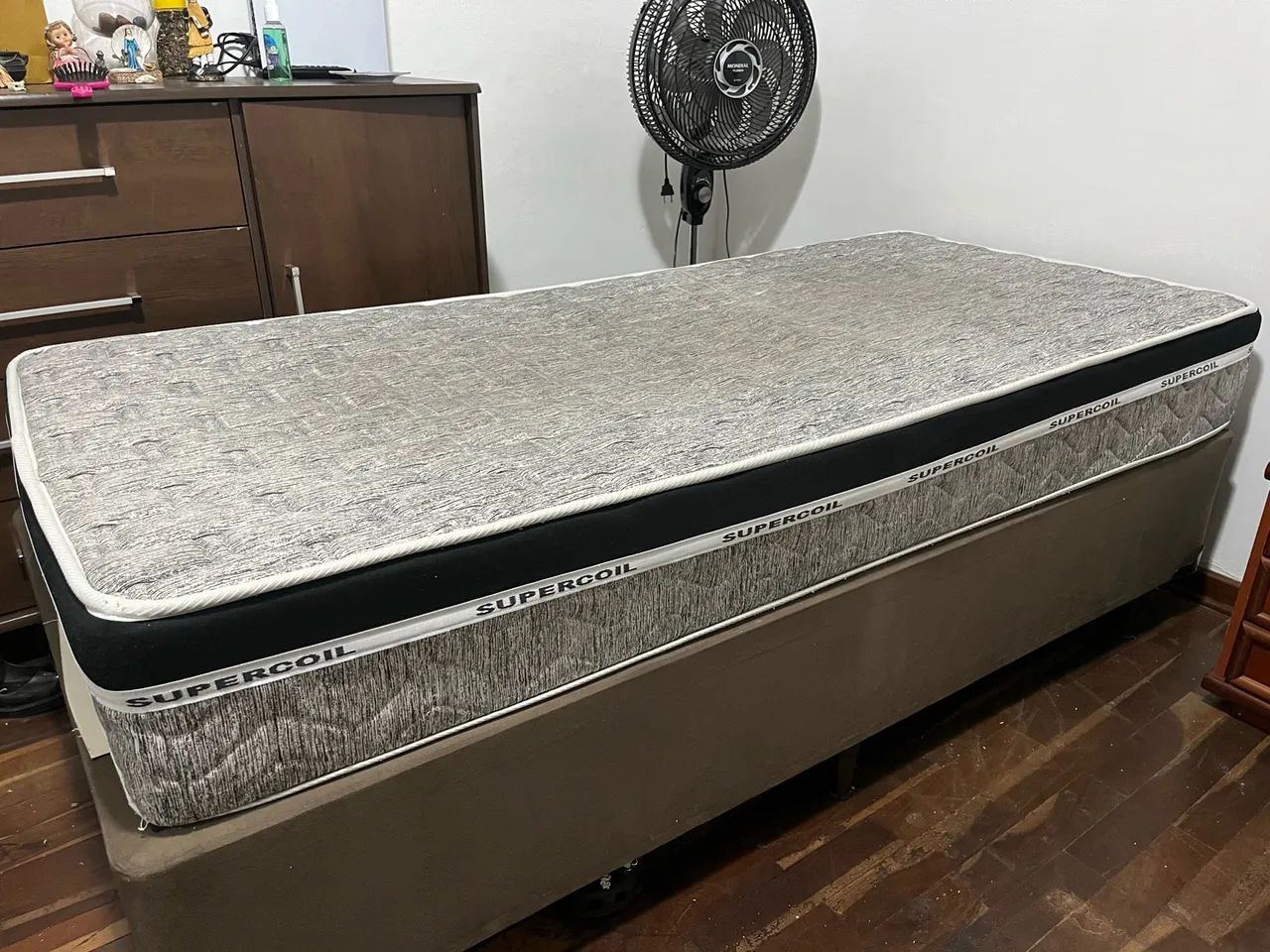 Cama de solteiro - box + colchão D33 Misto  - Foto 2