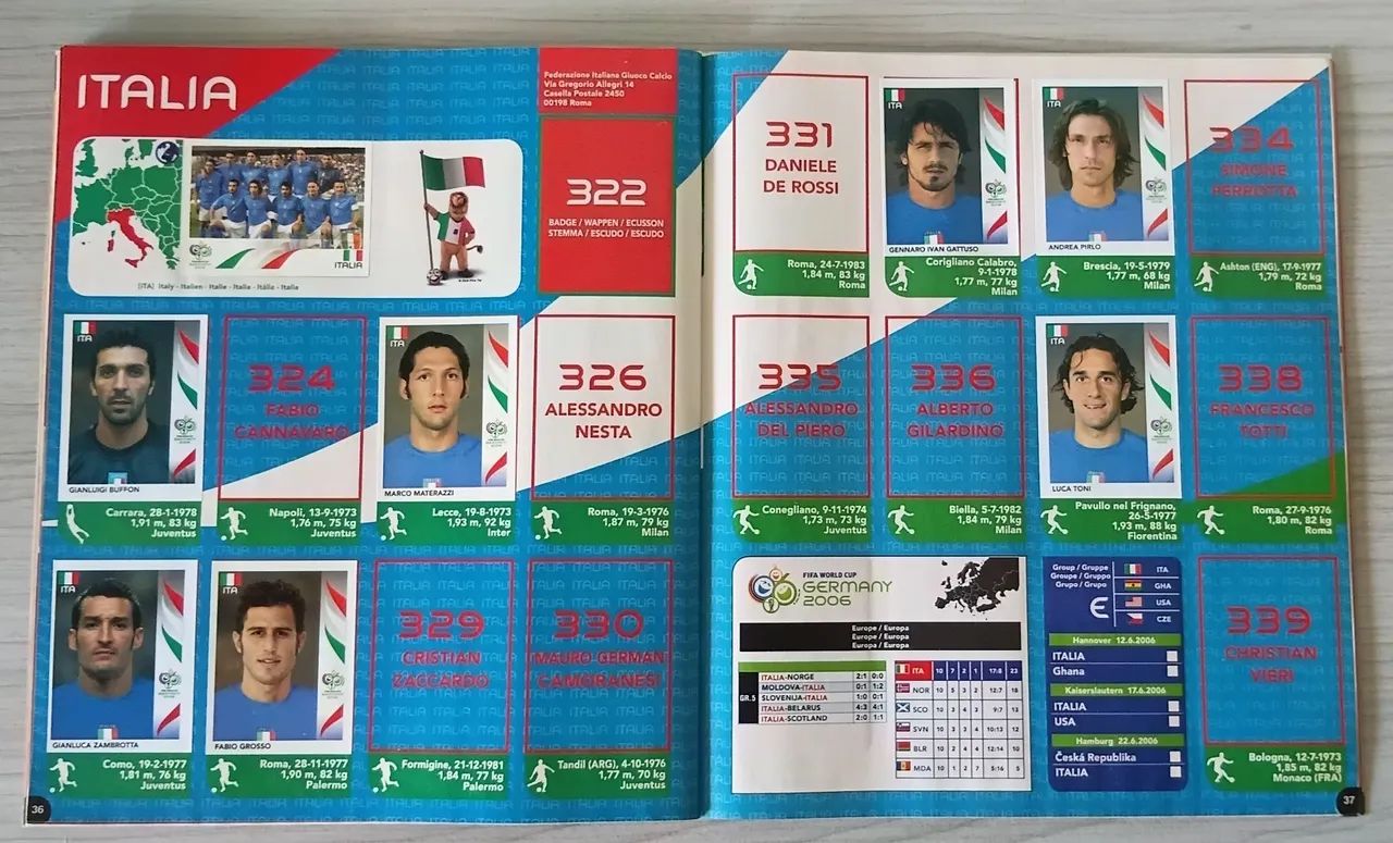 Álbum Figurinhas Copa FIFA 2006 INCOMPLETO Panini - Foto 3