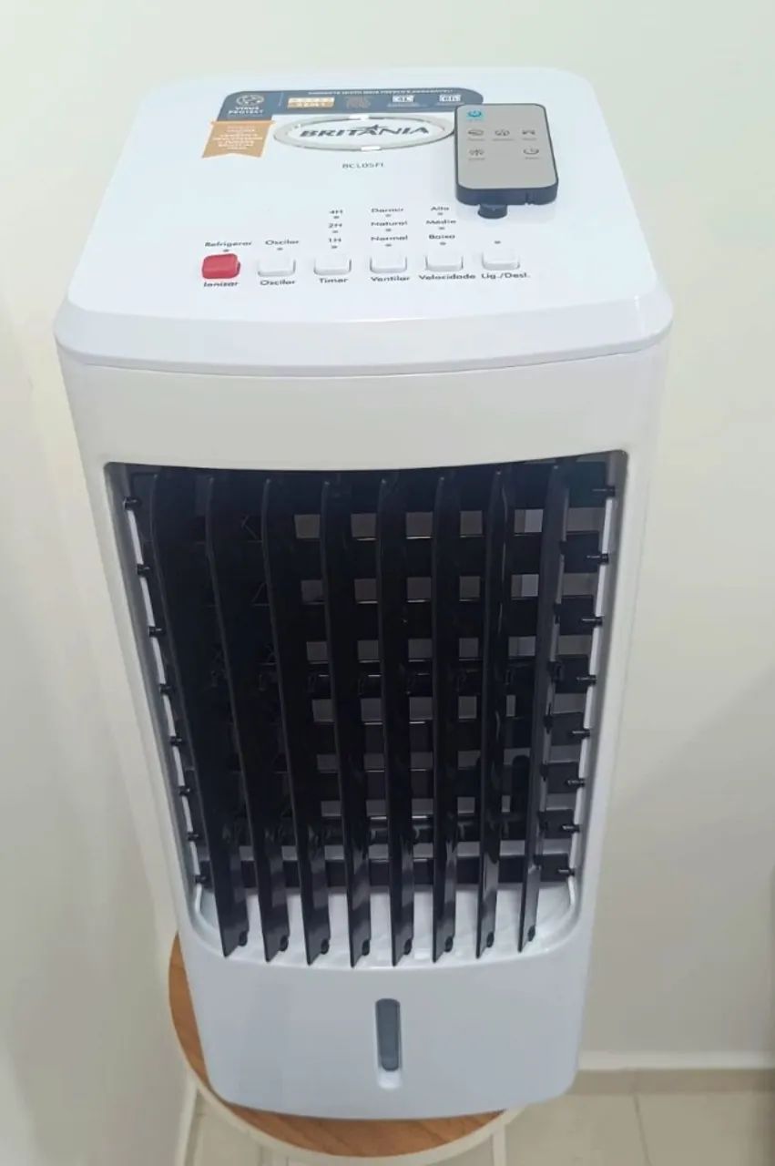 Climatizador Britânia 5 em 1 - 4L - Ionizador - Completo - Foto 2