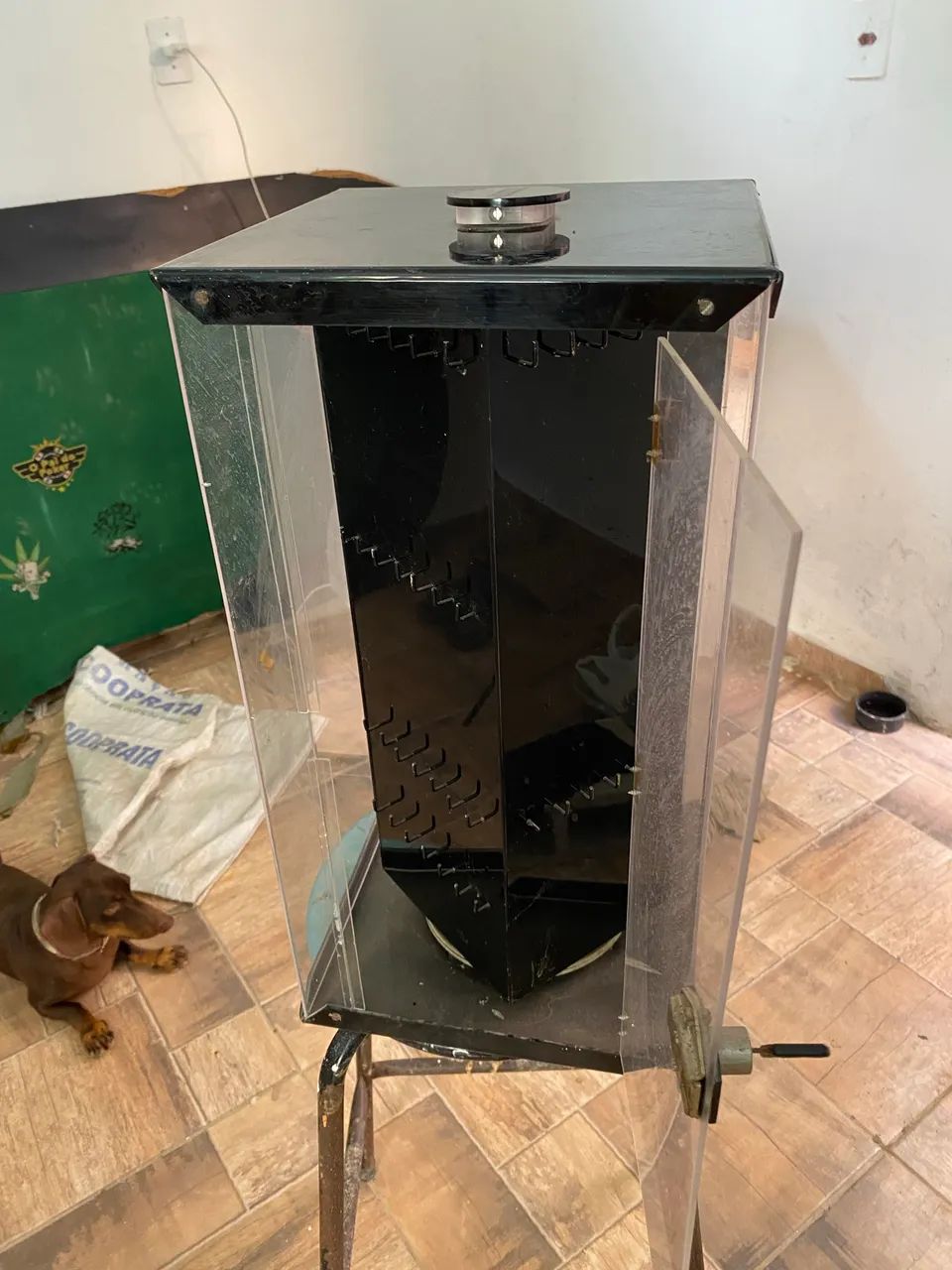 Expositor vitrine giratório para colares e correntinhas comércio - Foto 6