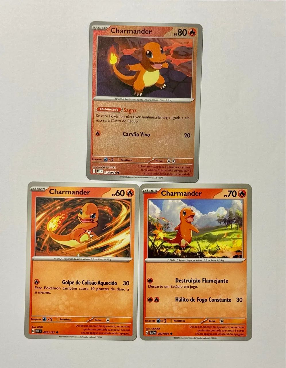 Cartas Pokémon evolução CHARIZARD EX Tera - Foto 4