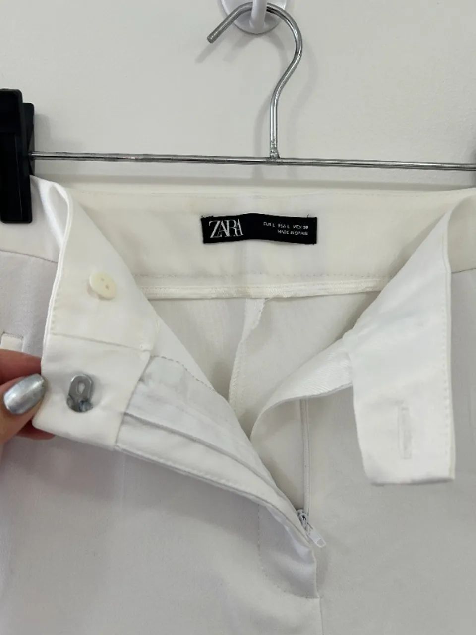 Calça branca Zara - Foto 2