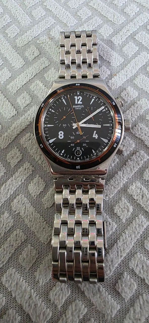 Relógio Swatch Irony Chrono Destination Madrid (YVS419G)