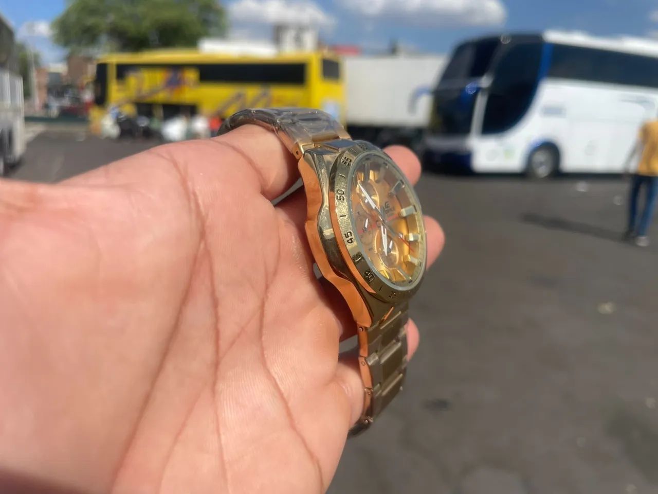 Relógios CASIO EDIFICE!! TODO FUNCIONAL!! Caixa de Aço!! PROMOÇÃO!! - Foto 5