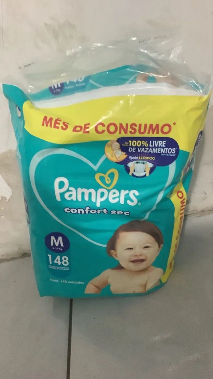 Fralda Pampers 
