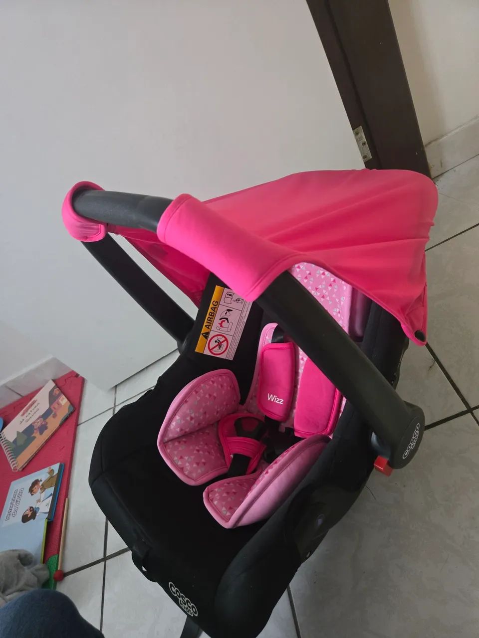 Bebê Conforto Rosa - Pouquíssimo Uso - Foto 3